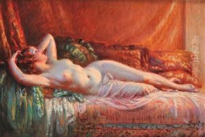 Nu Dans L'alcove