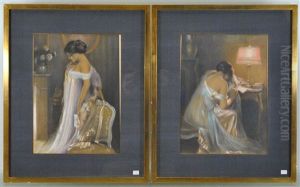 La Lettre D'amour (+ Pensive; 2 Works) by Delphin Enjolras