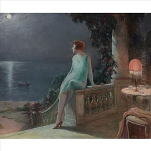 On The Terrace by Delphin Enjolras