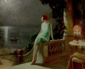 On The Terrace by Delphin Enjolras