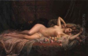 Nu Aux Roses by Delphin Enjolras