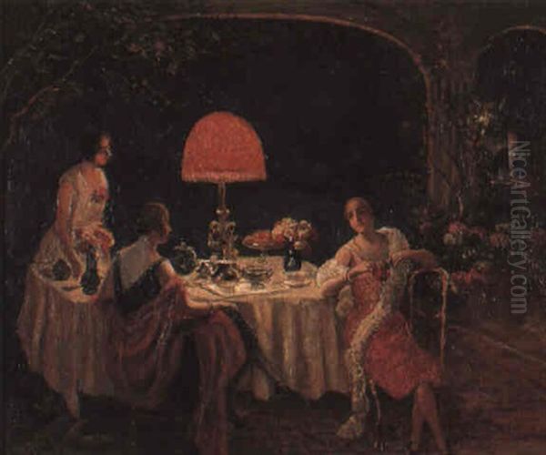 Evening On The Terrace - view 1