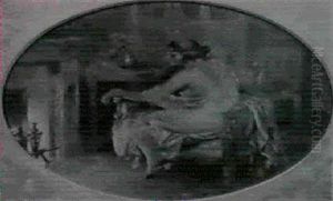 Devant La Cheminee by Delphin Enjolras
