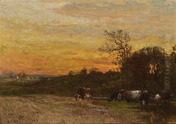 Cows In A Pasture - view 1
