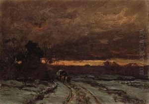 On The Way Home At Sunset