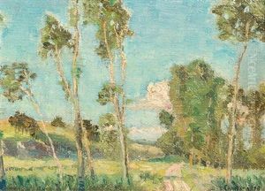 Sunny Landscape, 1898 by John Joseph Enneking