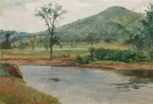 Milton, Blue Hills by John Joseph Enneking
