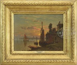 Adriatic Sunset by John Joseph Enneking