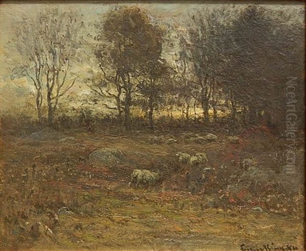Landscape With Sheep - view 1