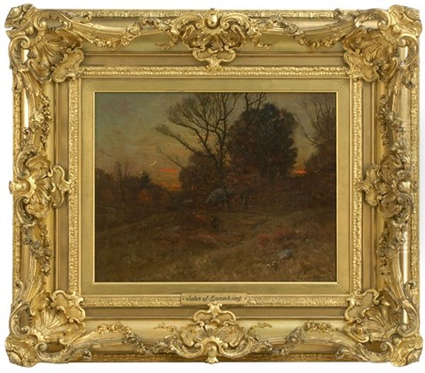 Forest Meadow At Twilight - view 1