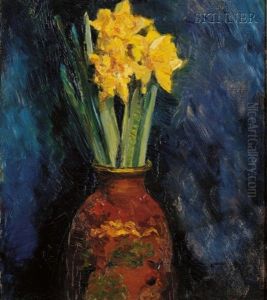 Daffodils In A Vase