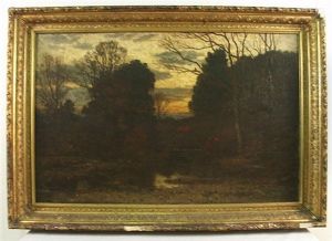 November Twilight by John Joseph Enneking