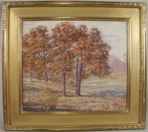 Autumnal Landscape by John Joseph Enneking