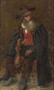 Portrait Of A Man With A Gun