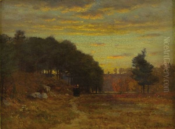 November Sunset, Hyde Park - view 1