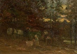 Country Scene by John Joseph Enneking