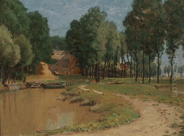Farm On Canal - view 1