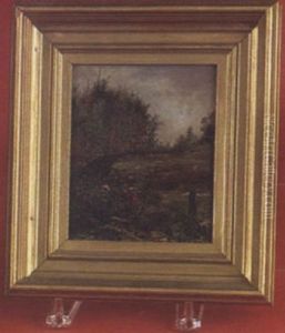 Wooded Landscape by John Joseph Enneking