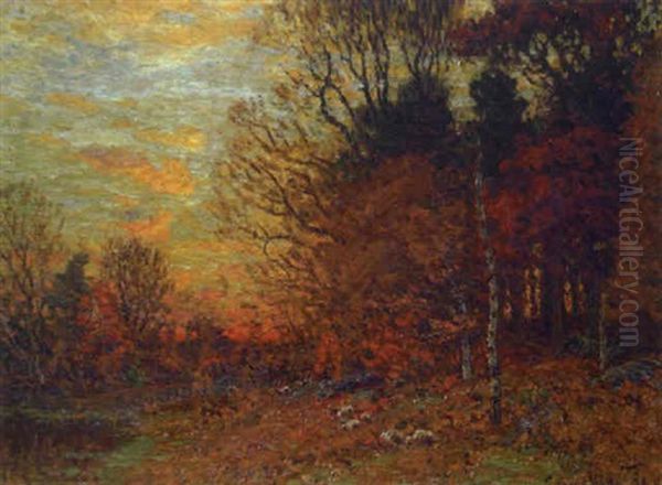 A Blazing Autumn Day - view 1