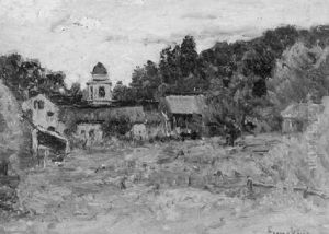Sunset, Stowe, Vermont by John Joseph Enneking