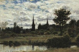 Spring Morning On The Neponset, Hyde Park