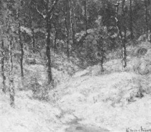 Winter Landscape by John Joseph Enneking