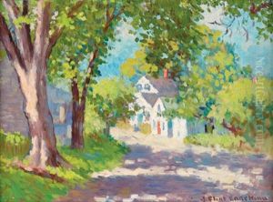 The Winding Road by Joseph Eliot Enneking