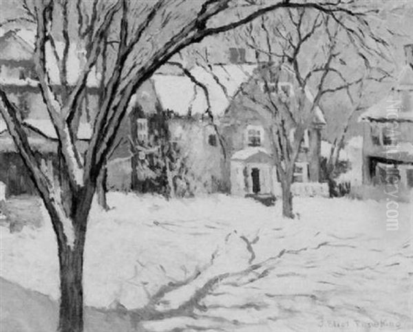 From My Window - A Winter Landscape - view 1