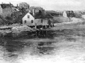 House By The River by Joseph Eliot Enneking