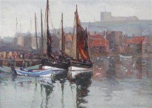 Fishing Boats In Harbour