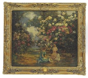 Gathering Flowers, Kew Gardens