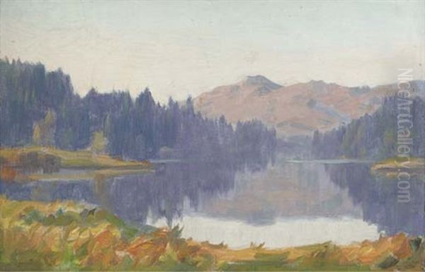 Summer On The River (+ A Lake Landscape; 2 Works) - view 1