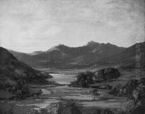 Summer River Landscape Summer River Landscape