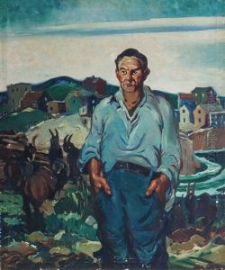 A Drifter" And The Artist (a Pair) by George Pearse Ennis