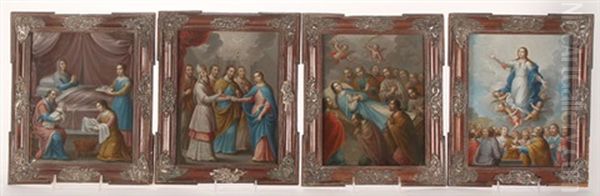 The Life Of The Virgin Mary (4 Works) - view 1
