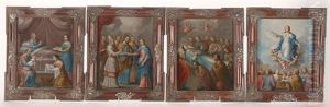 The Life Of The Virgin Mary (4 Works) by Nicolas Enriquez