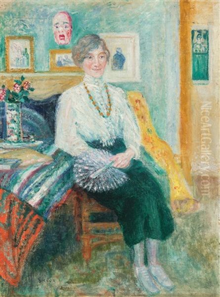 Portrait Of Augusta Boogaerts Seated - view 1