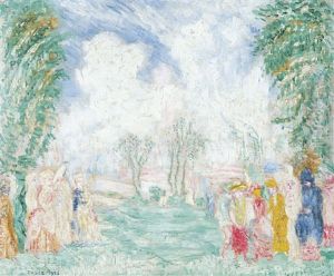 Le Jardin D'amour (1926) by James Ensor