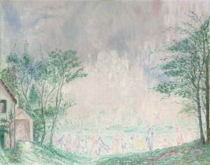 Le Jardin D'amour by James Ensor