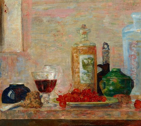 Still Life With Cherries - view 1