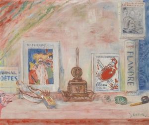 Les Bons Livres by James Ensor