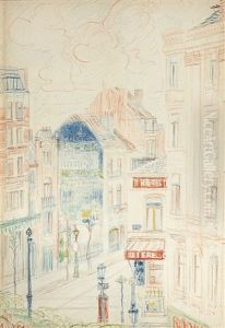 Vue De Ville by James Ensor