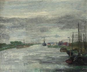 Le Canal (the Canal) by James Ensor
