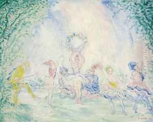La Danse - Reine Des Ballets by James Ensor