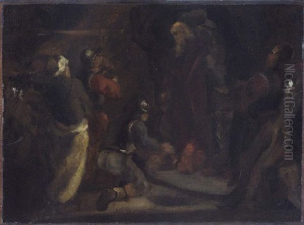 Scene Biblique Ou Historique - view 1