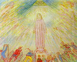 Le Christ Aux Affliges by James Ensor