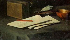 Nature Morte Aux Journaux by James Ensor