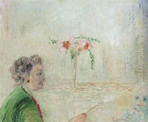 Peintres Aux Prises - De Discussierende Schilders by James Ensor