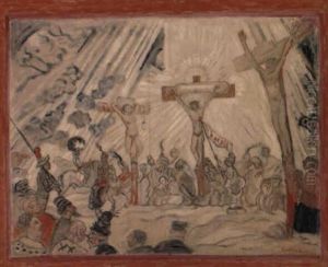 Le Calvaire-de Calvarieberg by James Ensor