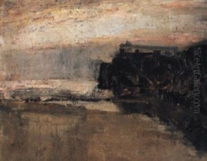 L'estacade, Ostende by James Ensor